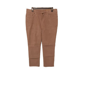 LL Bean Corduroy Pants Women Soft Pink Straight leg 12 Pettie